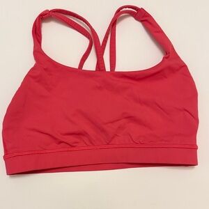 Lululemon Athletica Vibrant Berry Sports Bra size 6